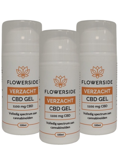 3Flessen-Flowerside-Verzacht-CBD-Gel-r-400-x-500-px